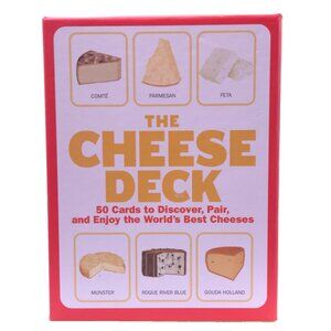 The Cheese Deck 50 Cards to Discover Pair and Enjoy the World's Best Cheeses New
